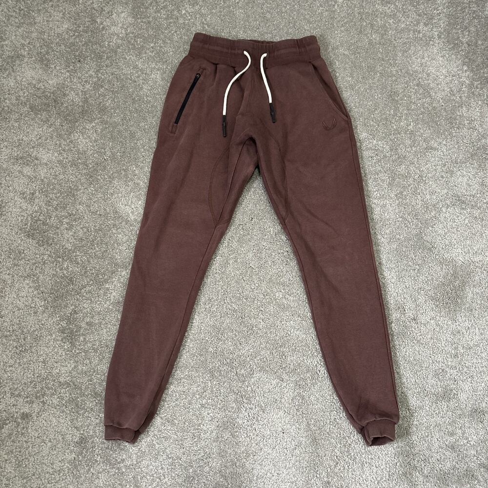 ASRV Drawstring Jogger Men's Size XS Maroon Red Sweatpants DSG-0132 Faded